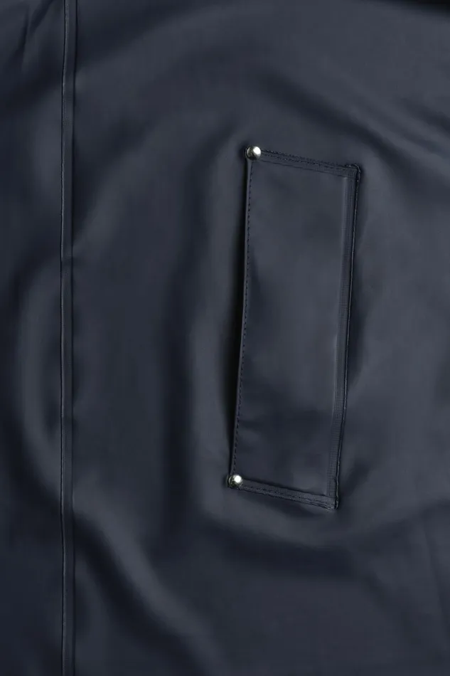 Raincoats Women Stutterheim Mosebacke Lightweight Raincoat Navy