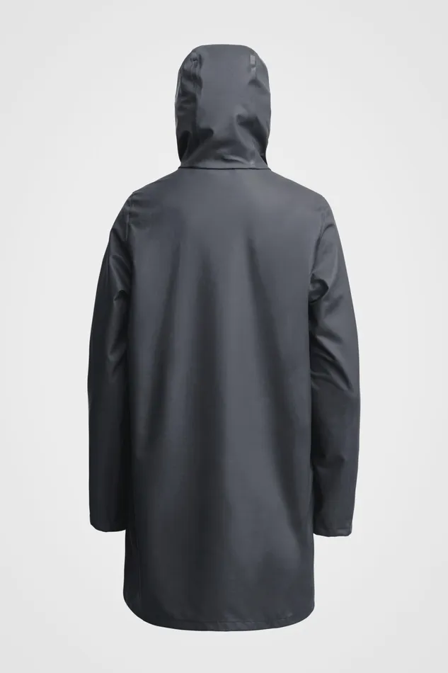 Raincoats Women Stutterheim Stockholm Lightweight Raincoat Charcoal
