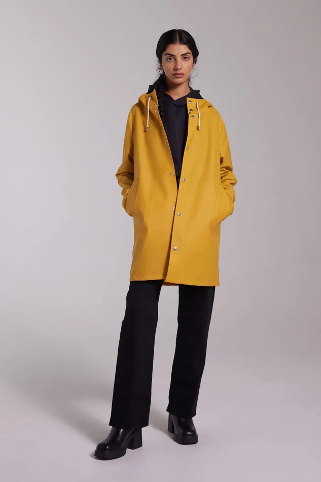 Raincoats Women Stutterheim Stockholm Lightweight Raincoat Warm Honey