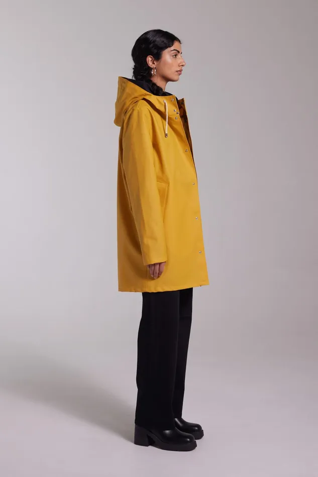 Raincoats Women Stutterheim Stockholm Lightweight Raincoat Warm Honey