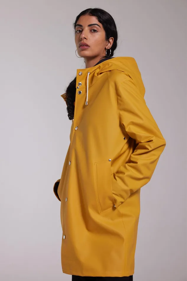 Raincoats Women Stutterheim Stockholm Lightweight Raincoat Warm Honey