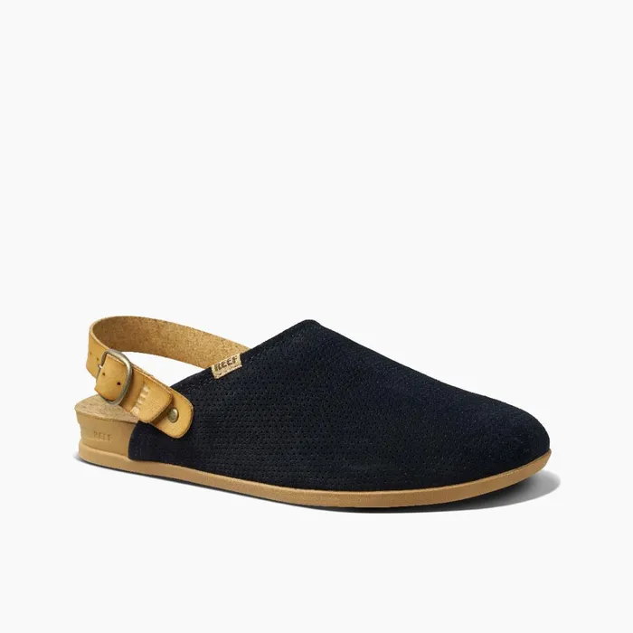 Reef Clogs Cushion Sage Suede Black 8211 Women Reef Clogs Cushion Sage Suede Black 8211 Women