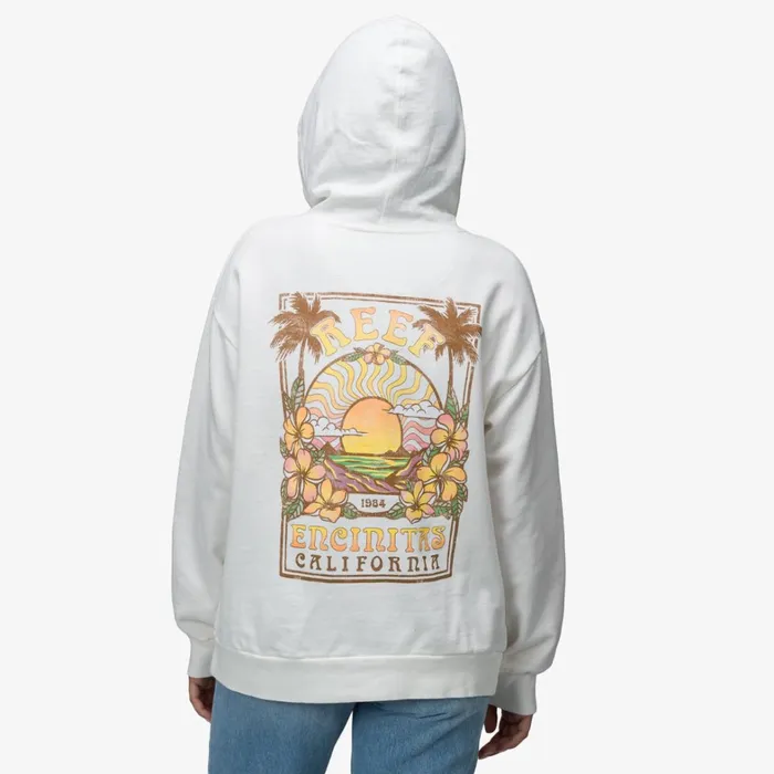 Reef Hoodies Sweaters and Jackets Boyfriend Hoodie Marshmellow 8211 Women