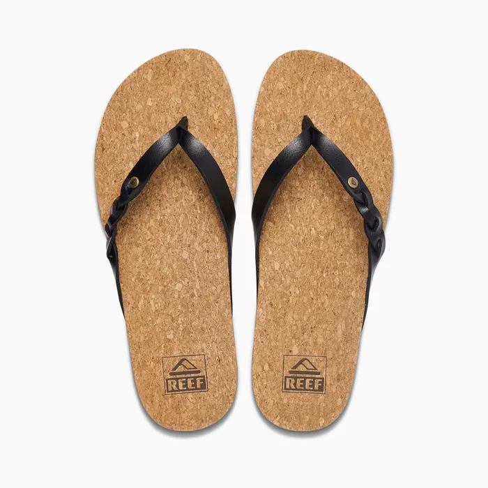 Reef Sandals Cushion Court Twist Black 8211 Women