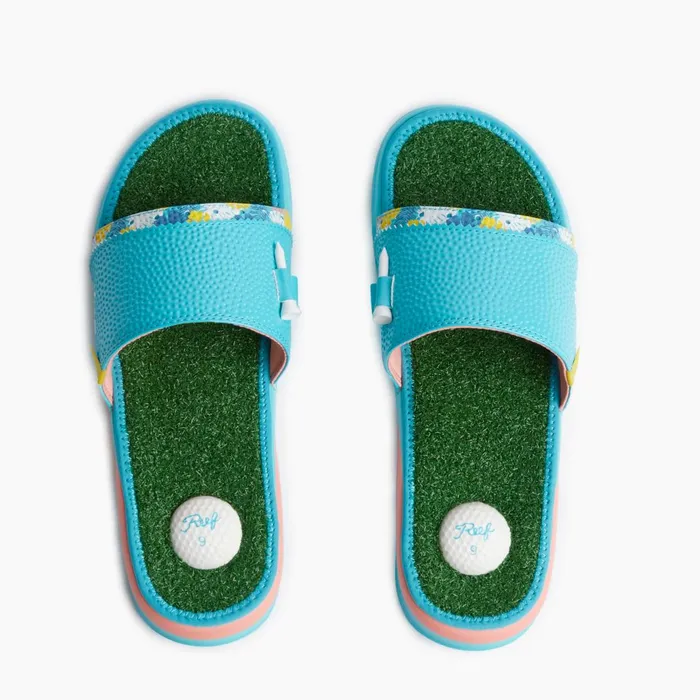 Reef Sandals Mulligan Slide Tropics 8211 Men Reef Sandals Mulligan Slide Tropics 8211 Men