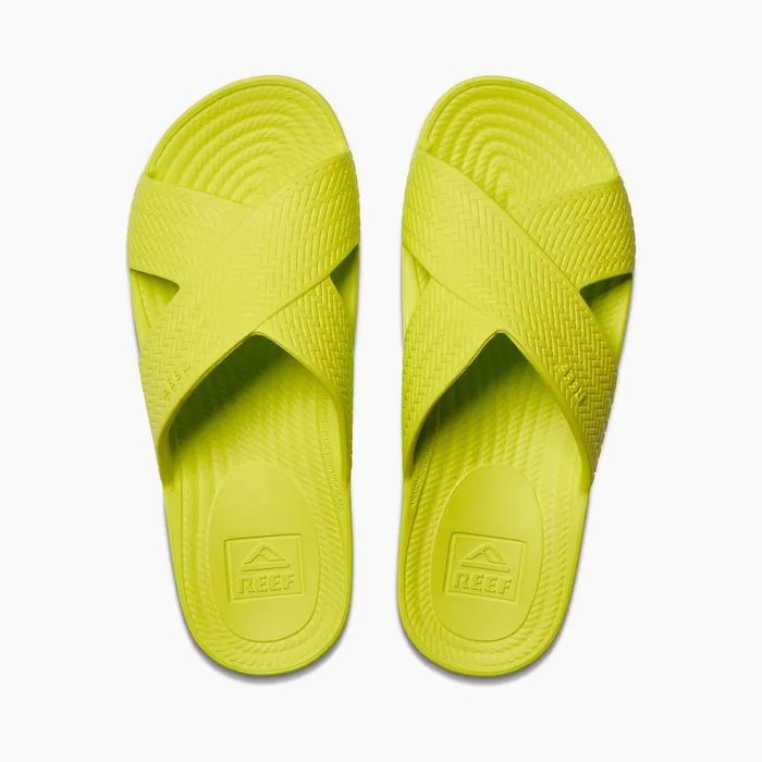 Reef Sandals Water X Slide Lime 8211 Women Reef Sandals Water X Slide Lime 8211 Women