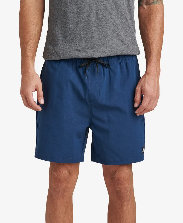 Reef Shorts Boardshorts and Pants Fields 17 Elastic Waist Walk Short Insignia Blu 8211 Men Reef Shorts Boardshorts and Pants Fields 17 Elastic Waist Walk Short Insignia Blu 8211 Men