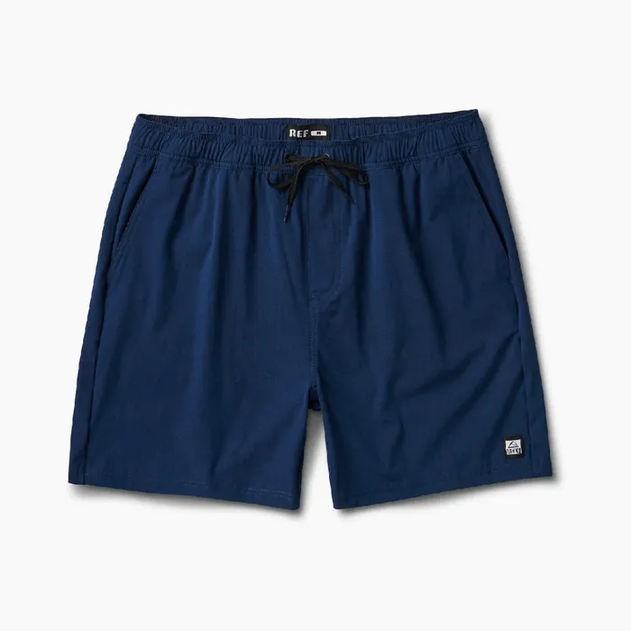 Reef Shorts Boardshorts and Pants Fields 17 Elastic Waist Walk Short Insignia Blu 8211 Men