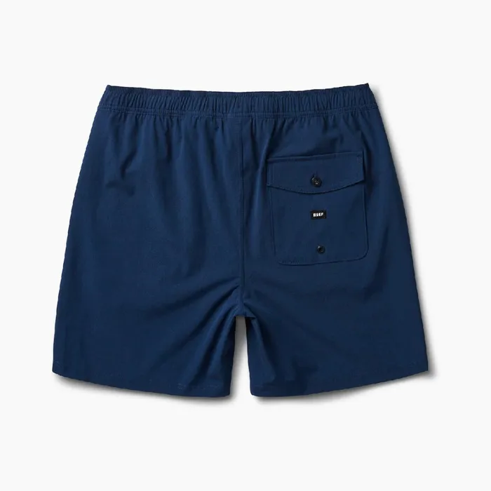 Reef Shorts Boardshorts and Pants Fields 17 Elastic Waist Walk Short Insignia Blu 8211 Men