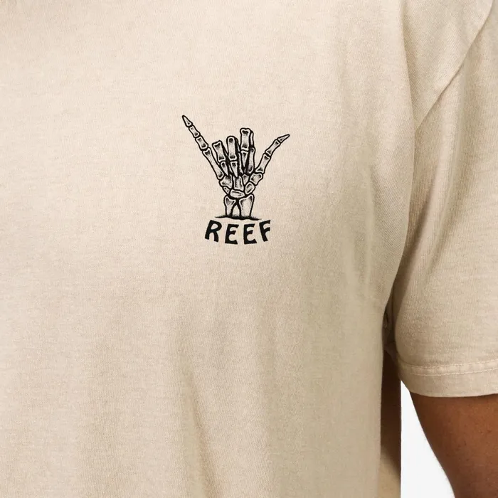 Reef TShirts and Shirts Carpal Short Sleeve Tee Fog Acid Wash 8211 Men