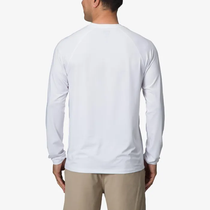 Reef TShirts and Shirts Kean Long Sleeve Surf Shirt Upf 50 Bright White 8211 Men Reef TShirts and Shirts Kean Long Sleeve Surf Shirt Upf 50 Bright White 8211 Men