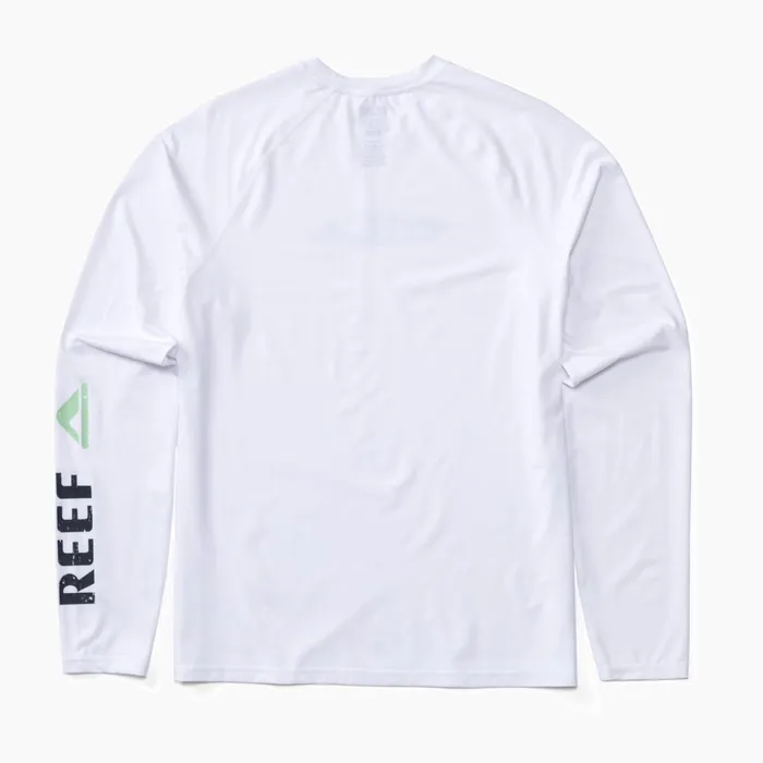 Reef TShirts and Shirts Kean Long Sleeve Surf Shirt Upf 50 Bright White 8211 Men Reef TShirts and Shirts Kean Long Sleeve Surf Shirt Upf 50 Bright White 8211 Men