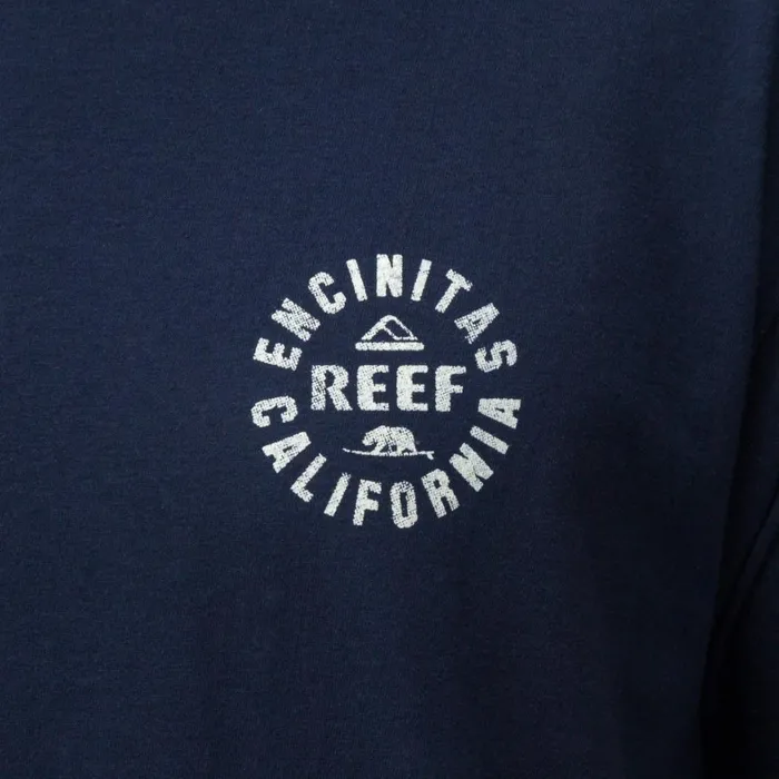 Reef TShirts and Shirts Rancho Tee Navy White 8211 Men Reef TShirts and Shirts Rancho Tee Navy White 8211 Men