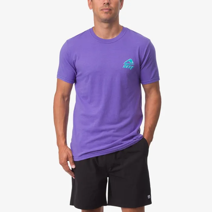 Reef TShirts and Shirts Solana Tee Purple Lotus 8211 Men Reef TShirts and Shirts Solana Tee Purple Lotus 8211 Men
