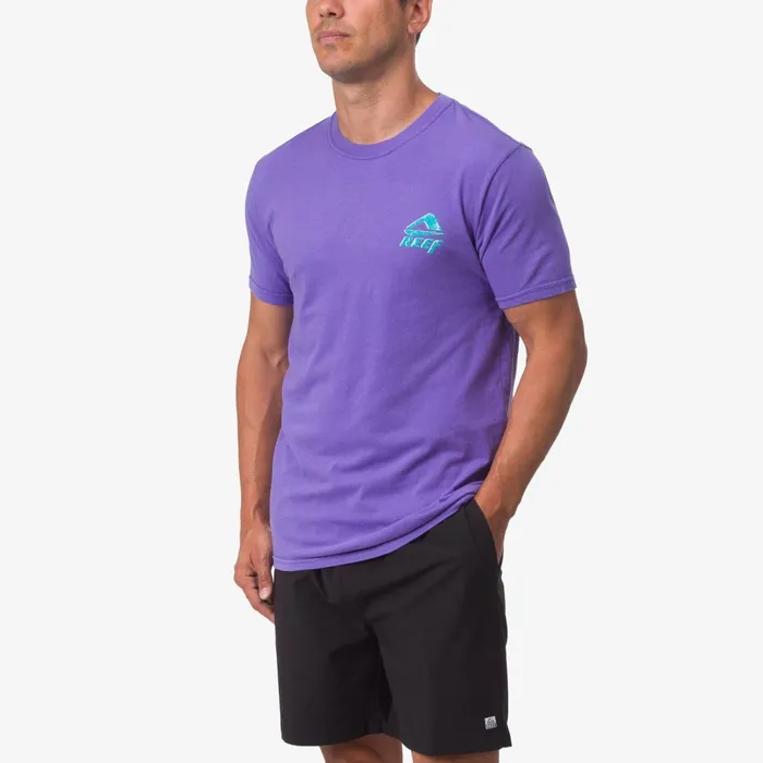 Reef TShirts and Shirts Solana Tee Purple Lotus 8211 Men Reef TShirts and Shirts Solana Tee Purple Lotus 8211 Men