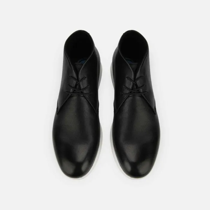 Rocketpod Leather Chukka Sneaker With The Rebound System Ip Black Men Kenneth Cole Boots