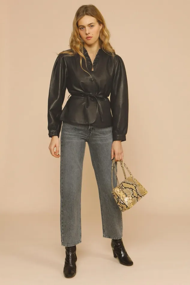 Rouje BRUNE Jacket Black Women Coats and Jackets