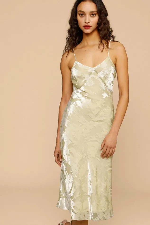 Rouje DIANE Dress Dvor Vert D039eau Women Dresses