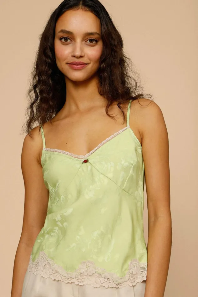 Rouje LOANNE Top Jacquard Anis Women Blouses and Tops