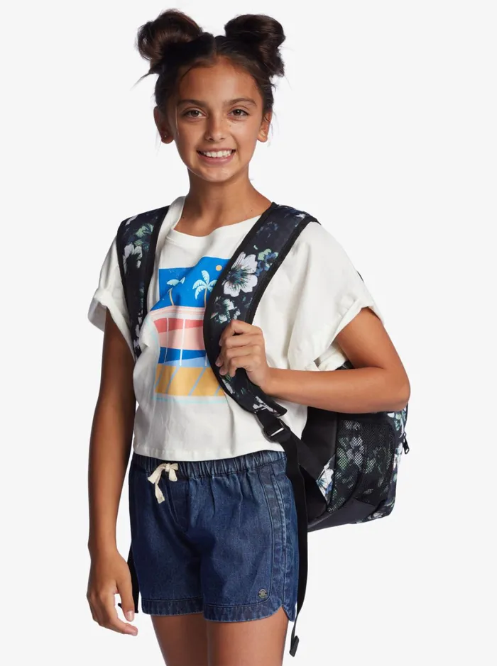 Roxy Backpacks Shadow Swell 24 L Printed Medium Backpack Anthracite Black Flowers La 8211 Women Roxy Backpacks Shadow Swell 24 L Printed Medium Backpack Anthracite Black Flowers La 8211 Women