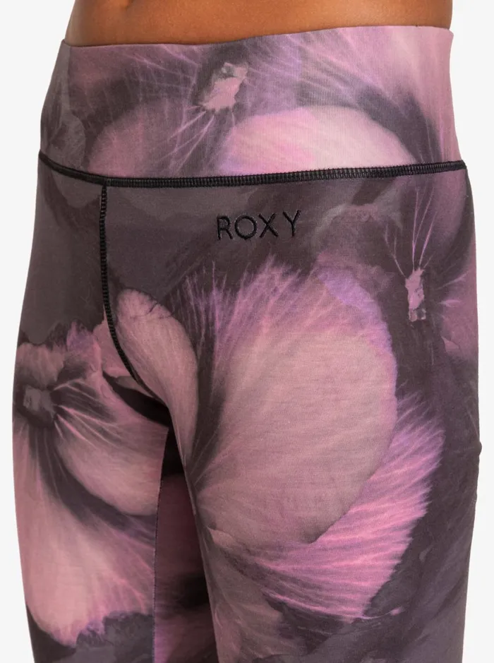 Roxy Base Layers Daybreak Technical Base Layer Leggings True Black Pansy Pansy 8211 Women