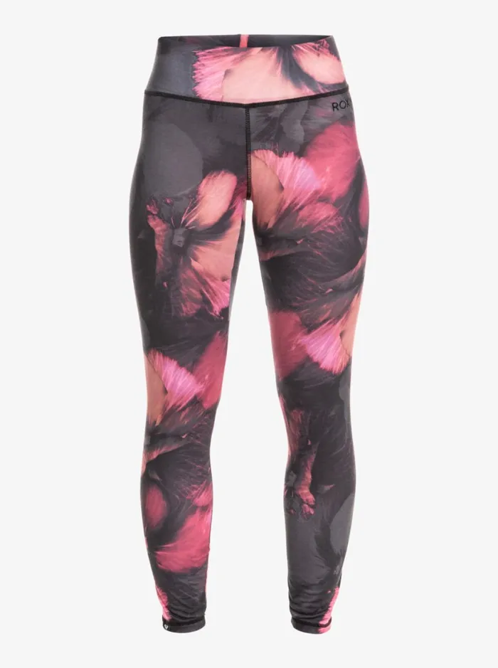 Roxy Base Layers Daybreak Technical Base Layer Leggings True Black Pansy Pansy 8211 Women