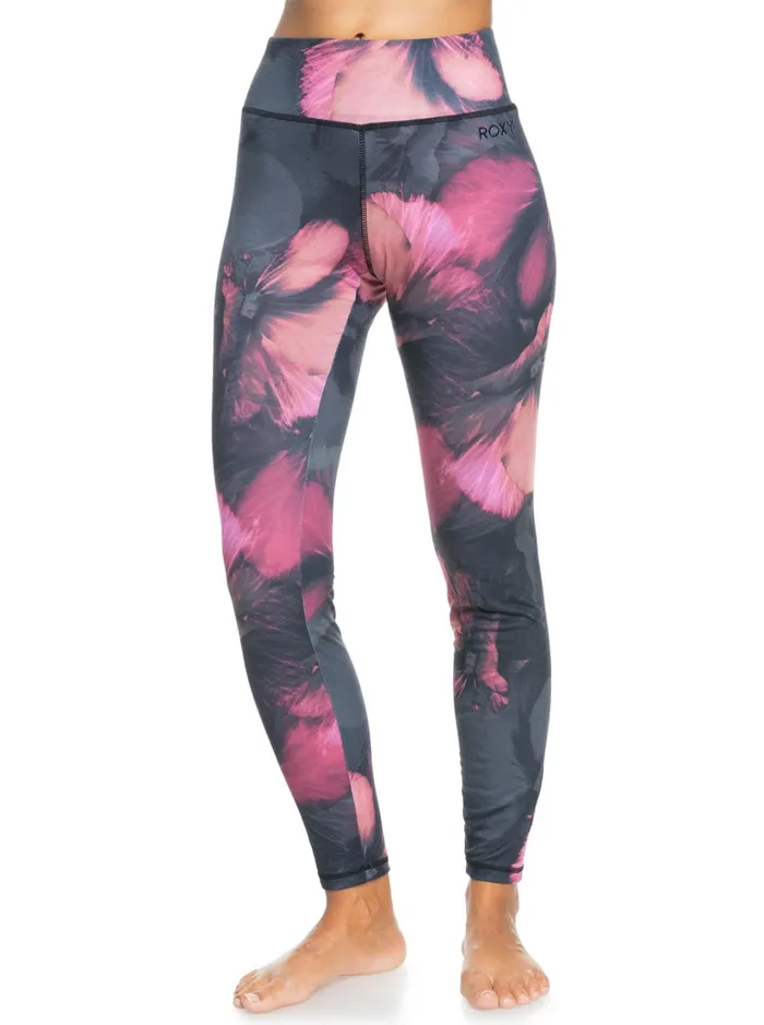Roxy Base Layers Daybreak Technical Base Layer Leggings True Black Pansy Pansy 8211 Women