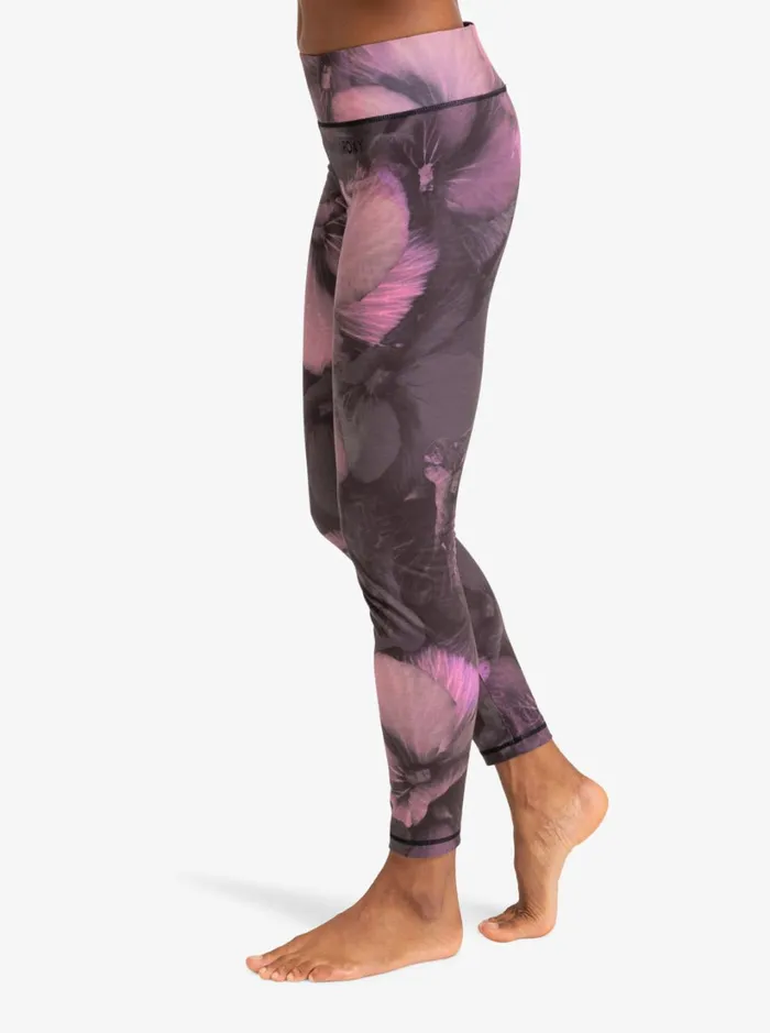 Roxy Base Layers Daybreak Technical Base Layer Leggings True Black Pansy Pansy 8211 Women