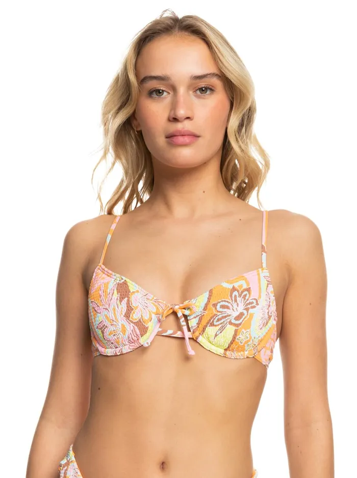 Roxy Bikinis Floraldelic Underwired Bikini Top Mock Orange Roxy Delic 8211 Women Roxy Bikinis Floraldelic Underwired Bikini Top Mock Orange Roxy Delic 8211 Women