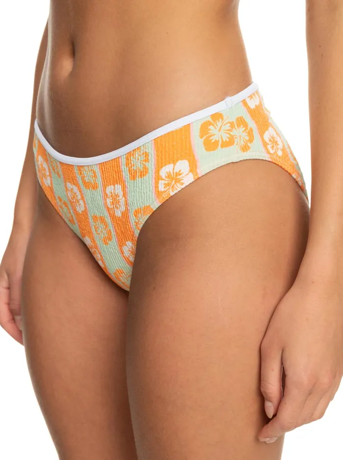 Roxy Bikinis Wavy Babe Hipster Bikini Bottoms Ambroisia Wave Babe Small 8211 Women