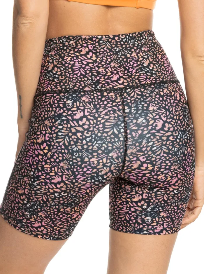 Roxy Bottoms Heart Into It Technical Shorts Antracite Animal Dust 8211 Women