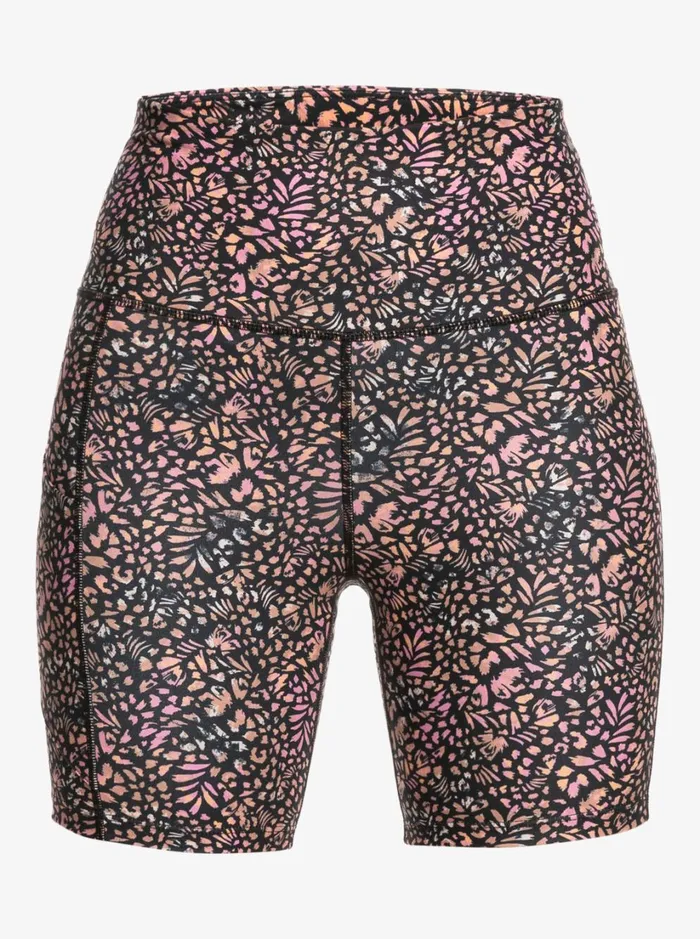 Roxy Bottoms Heart Into It Technical Shorts Antracite Animal Dust 8211 Women