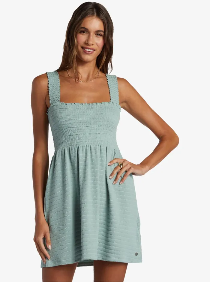 Roxy Dresses Hanging 10 OffTheShoulder Dress Blue Surf 8211 Women