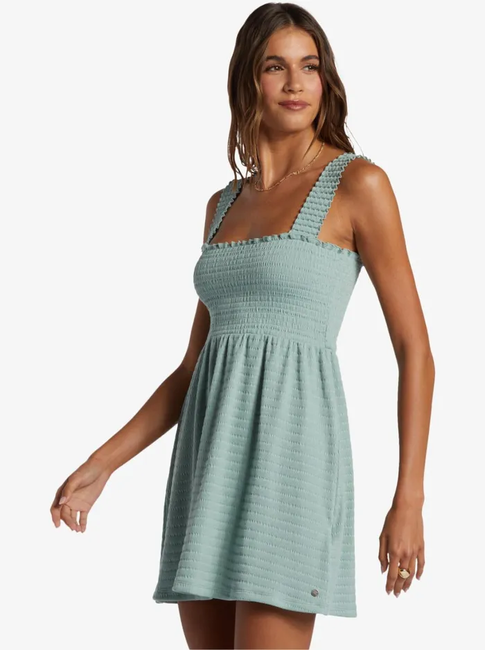 Roxy Dresses Hanging 10 OffTheShoulder Dress Blue Surf 8211 Women