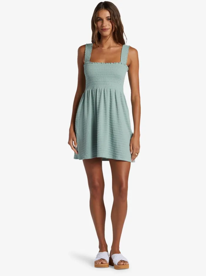 Roxy Dresses Hanging 10 OffTheShoulder Dress Blue Surf 8211 Women