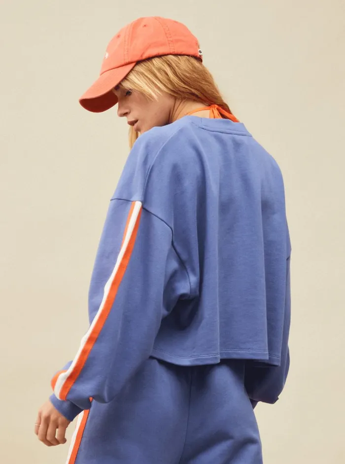 Roxy Fleece and Hoodies Bright Lights Sweatshirt Marlin 8211 Women