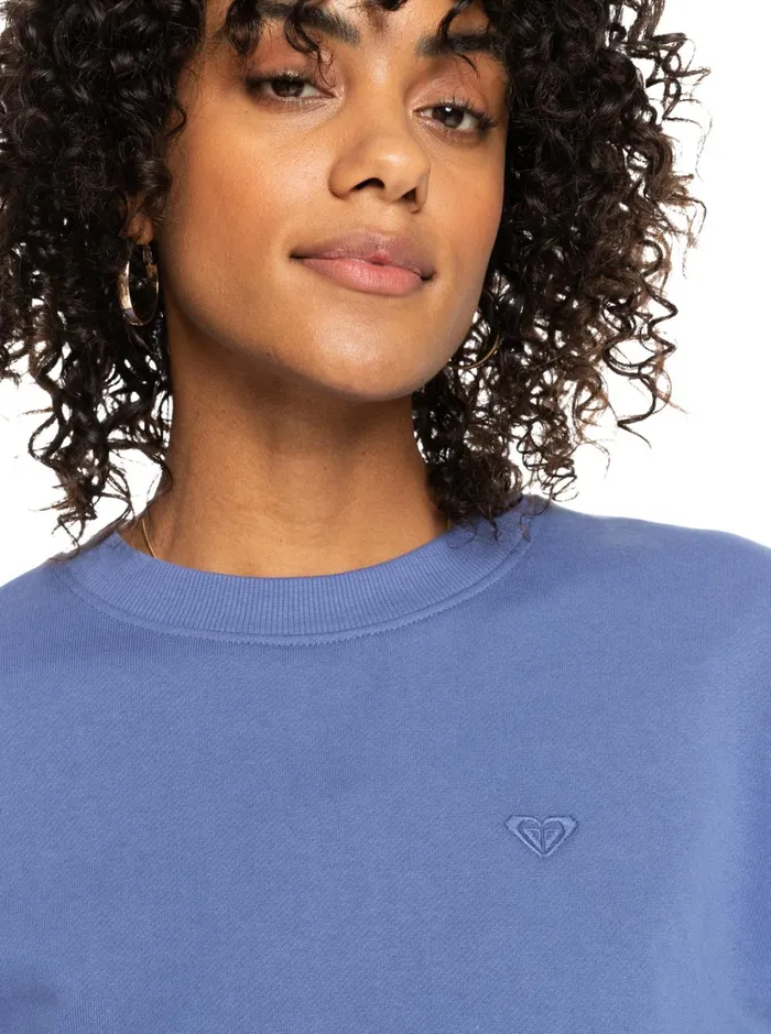 Roxy Fleece and Hoodies Bright Lights Sweatshirt Marlin 8211 Women