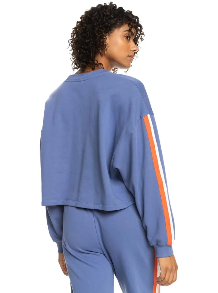 Roxy Fleece and Hoodies Bright Lights Sweatshirt Marlin 8211 Women