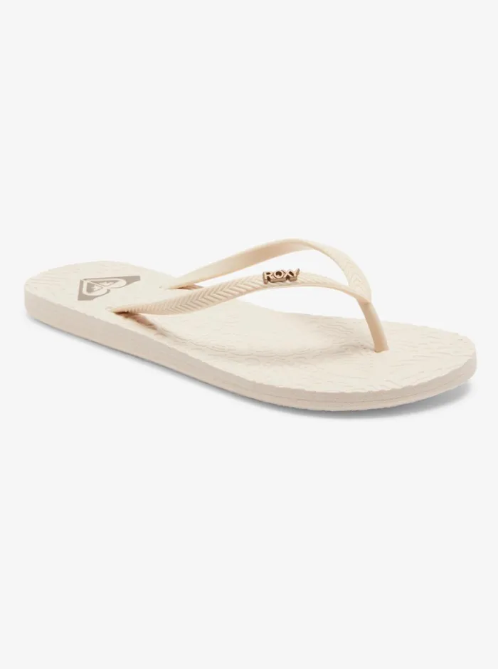Roxy Flip Flops Antilles Flip Flops Cream 8211 Women