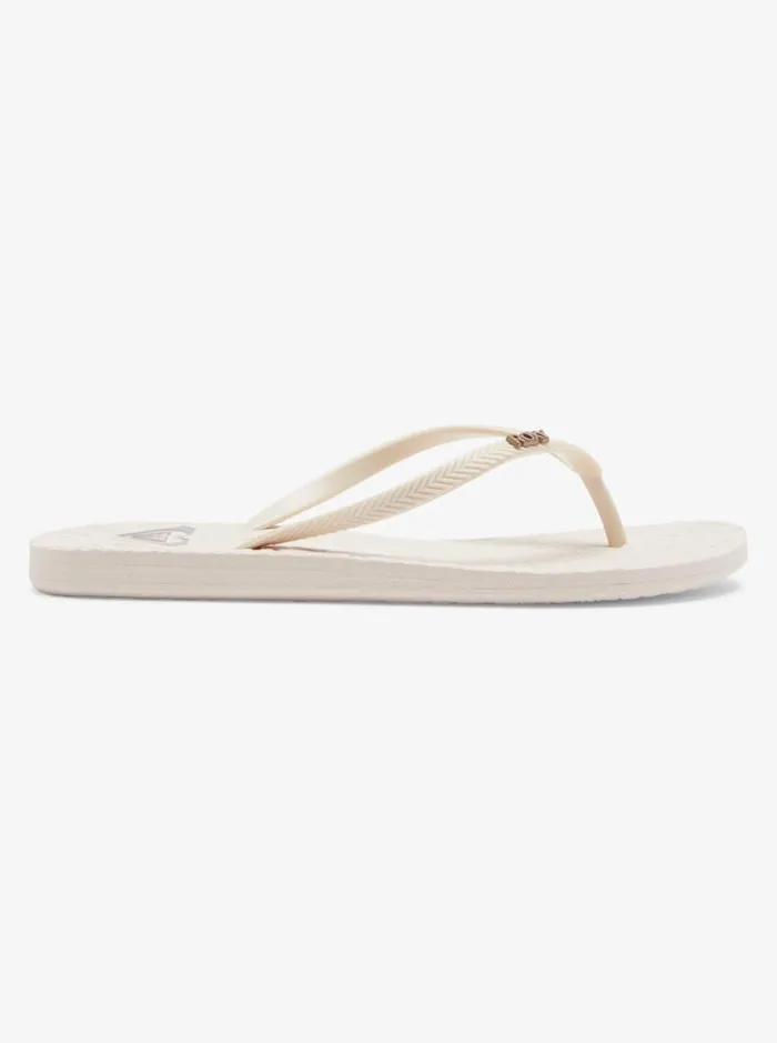Roxy Flip Flops Antilles Flip Flops Cream 8211 Women