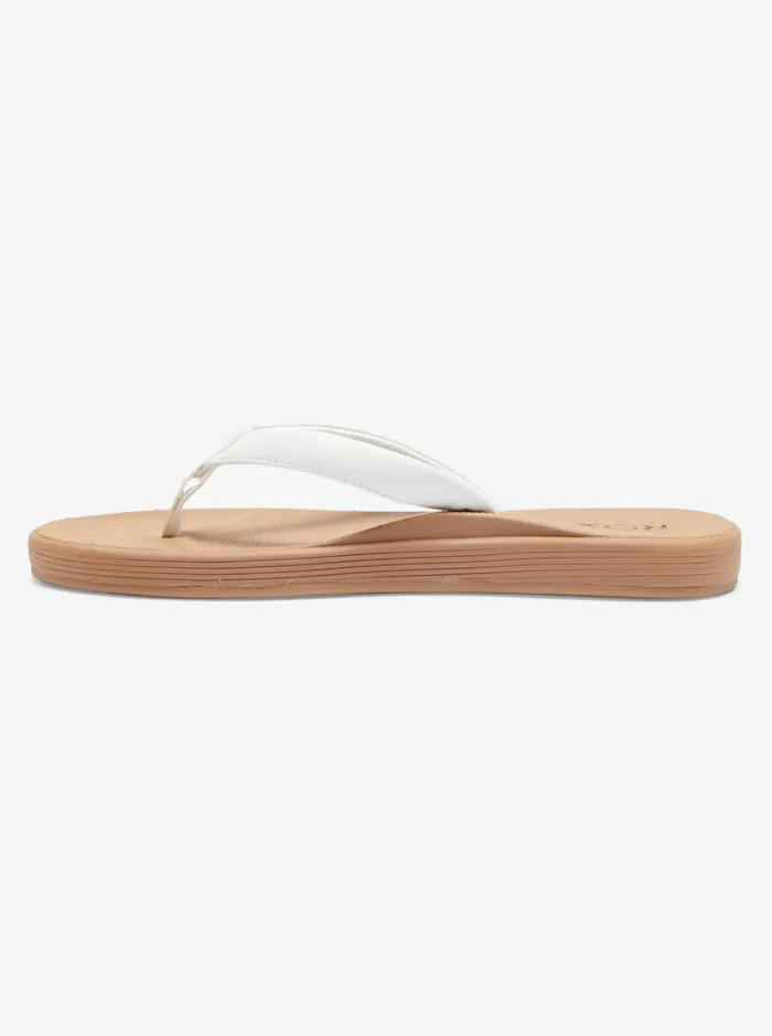 Roxy Flip Flops Solana Sandals White 8211 Women