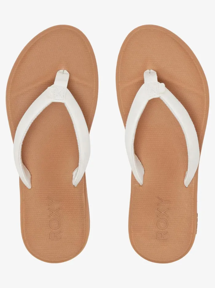 Roxy Flip Flops Solana Sandals White 8211 Women