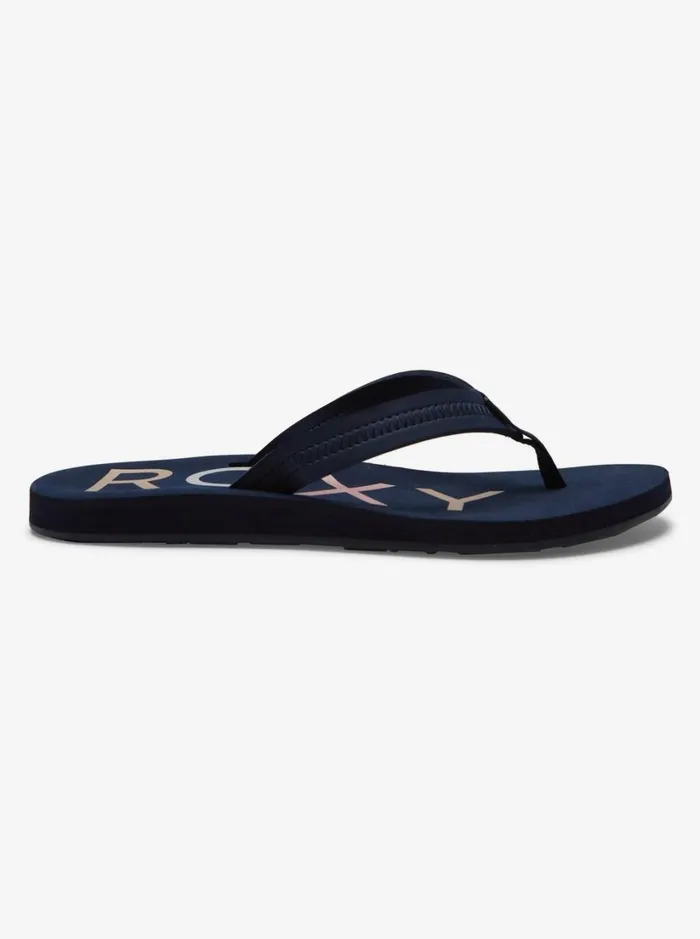 Roxy Flip Flops Vista FlipFlops Navy 8211 Women