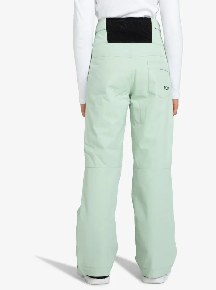 Roxy Girls Snow Girls039 416 Diversion Technical Snow Pants Cameo Green 8211 Women