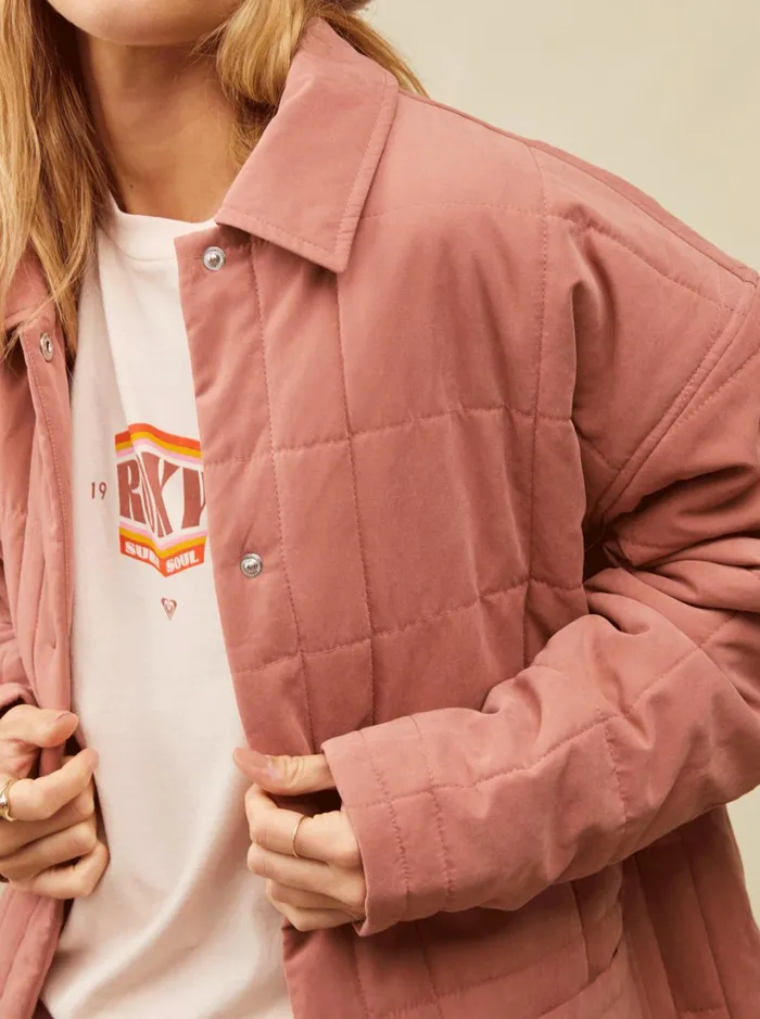 Roxy Jackets Next Up Quilted Jacket Cedar Wood 8211 Women