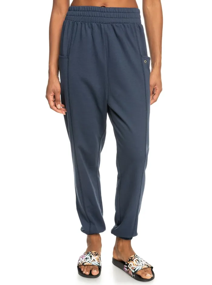 Roxy Loungewear Next Set Drop Crotch Joggers Mood Indigo 8211 Women
