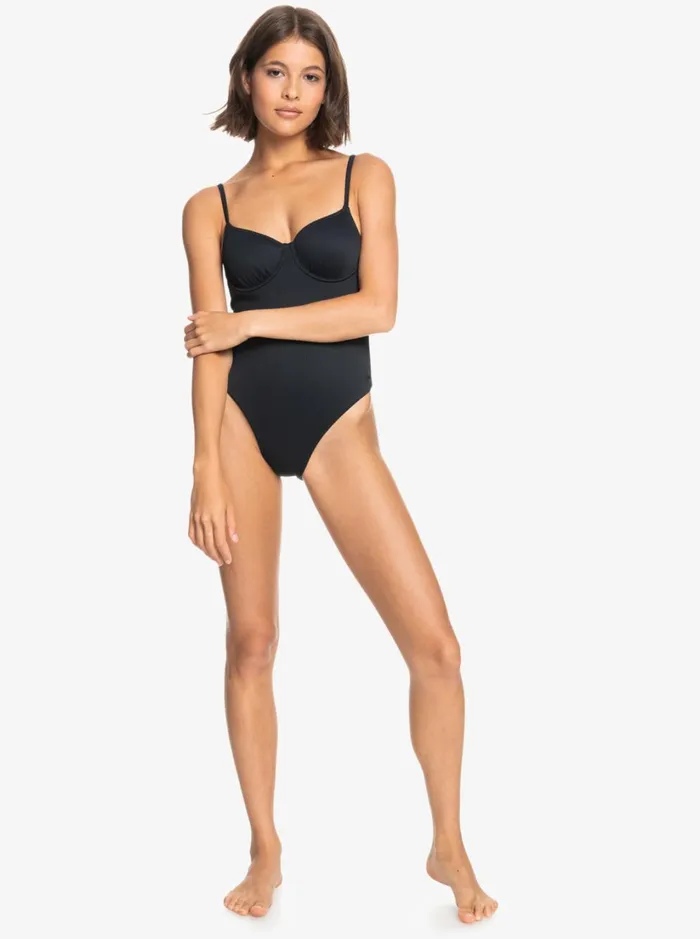 Roxy One Pieces Roxy Love The Muse OnePiece Swimsuit Anthracite 8211 Women