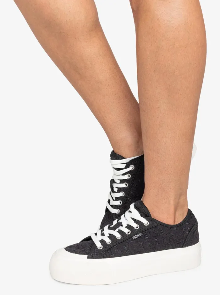 Roxy Sneakers Cruizer Platform Shoes Black 8211 Women