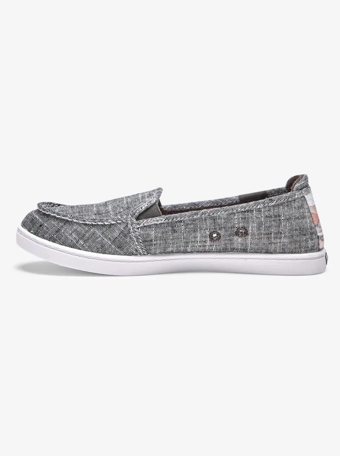 Roxy Sneakers Minnow SlipOn Shoes Black Wash 8211 Women