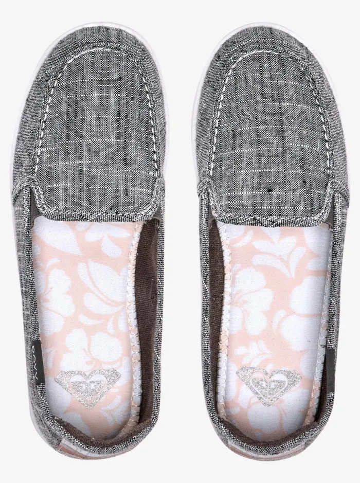 Roxy Sneakers Minnow SlipOn Shoes Black Wash 8211 Women